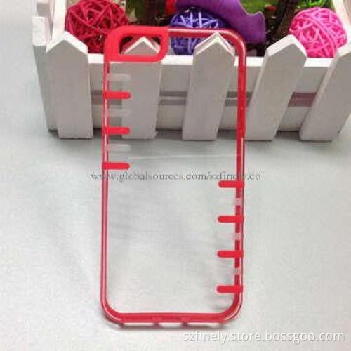 PC + TPU Cases for iPhone 5/5S, Double Injection, Simple Looking